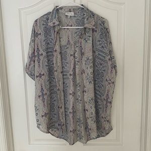 ACOA blouse, shorts, and top size small